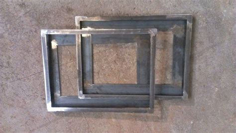 sheet metal picture frame|custom sized metal picture frames.